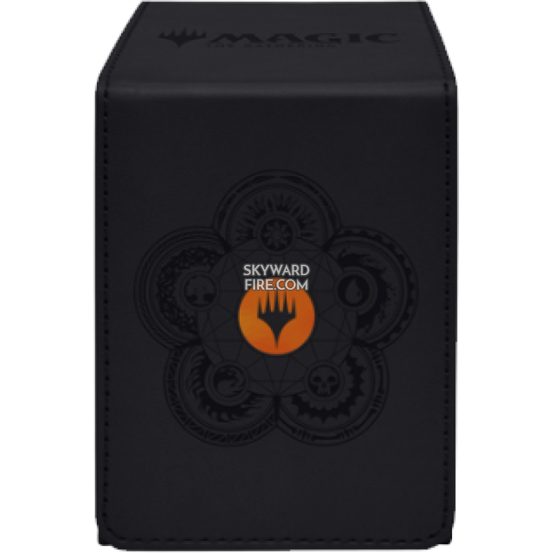 Magic Line Case Magic The Gathering Mana 7 Alcove Flip Deck Case Colour Wheel